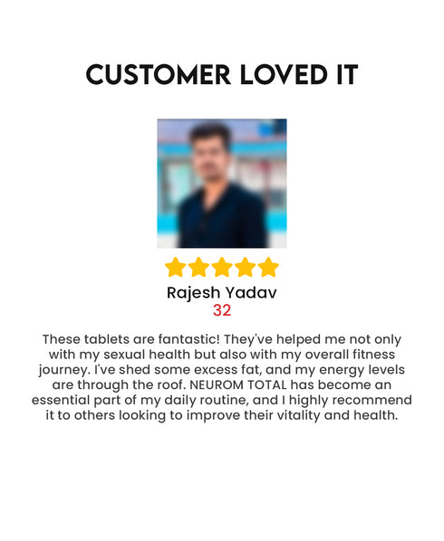 NEUROM TOTAL Tablets-10 Your Key to Sexual Vitality