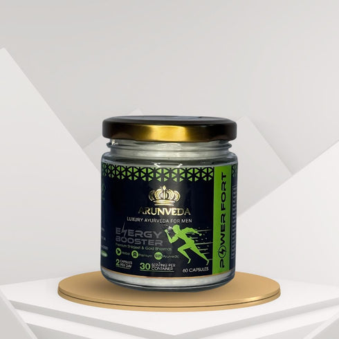 Arunveda Energy Booster Supplements for Men- 60 capsules