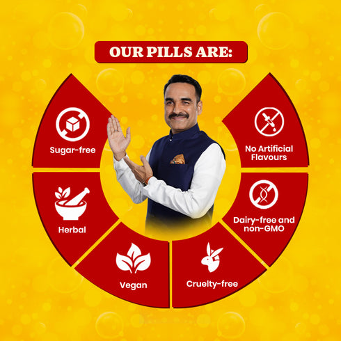 Ayurvedic Digestive Pills for Gas, Acidity & Constipation – Trusted by Pankaj Tripathi